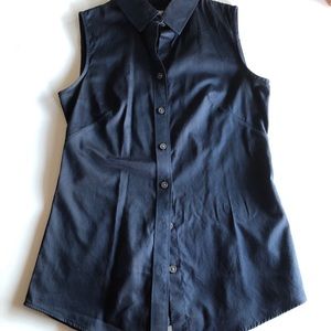 Banana Republic Non Iron Sleeveless Blouse